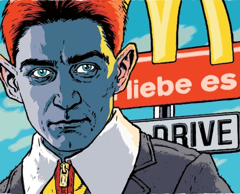 Danglar art print grafika