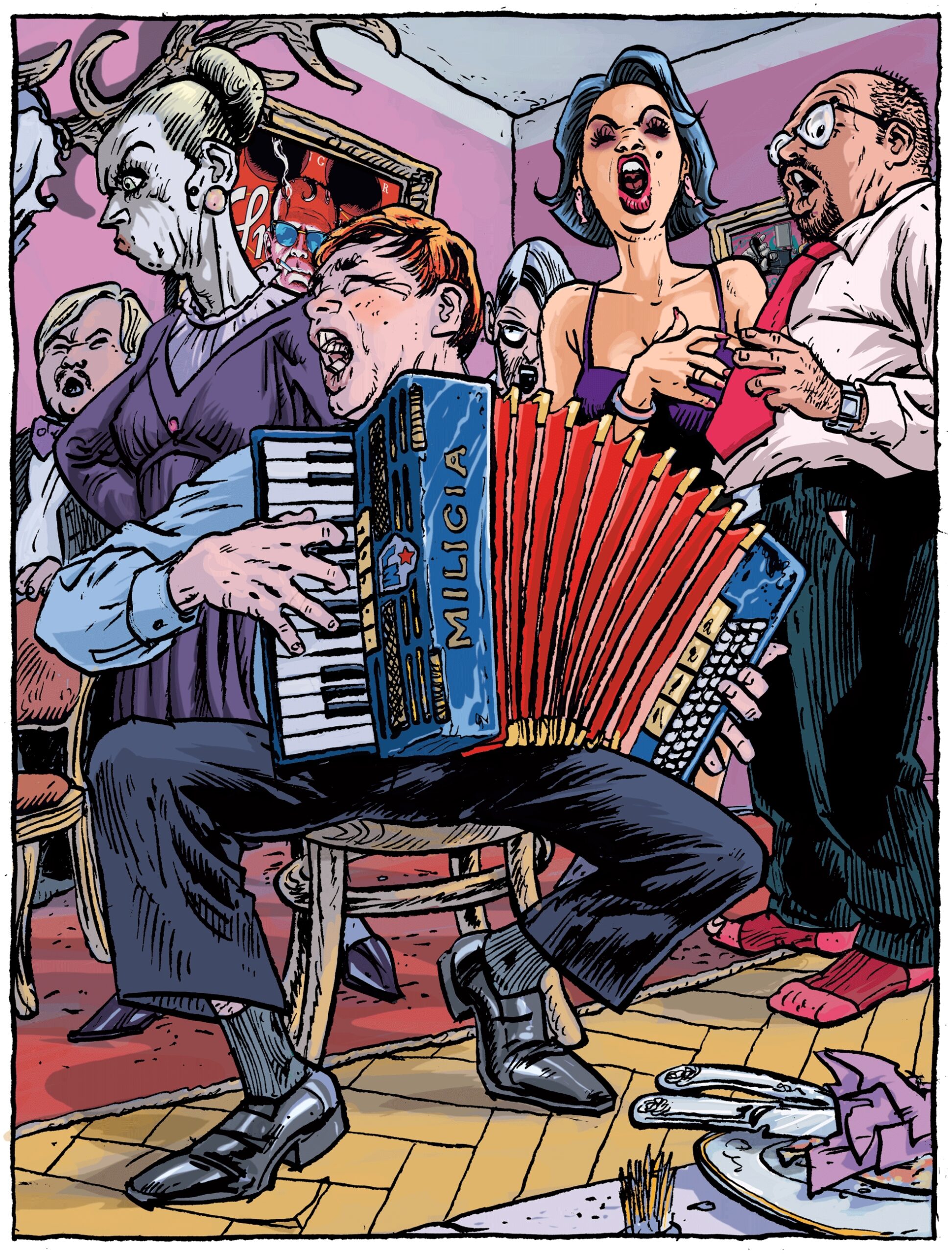 Danglár ilustrácie